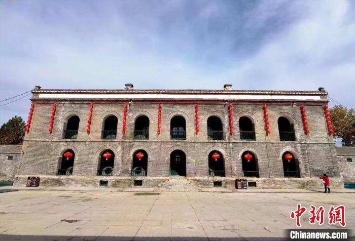 圖為殷墟考古文旅小鎮(zhèn)?！“碴柺形麄鞑抗﹫D