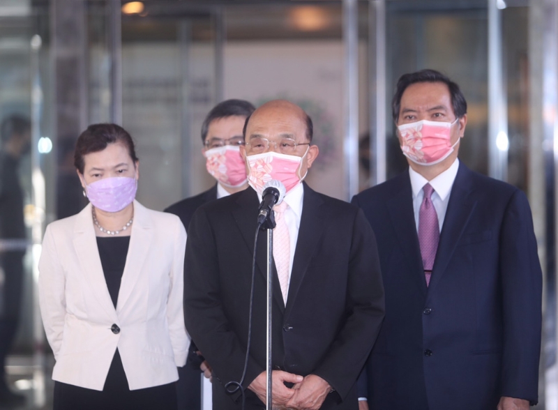 民進(jìn)黨在地方性選舉中潰敗，外界討論行政團(tuán)隊(duì)是否改組一事。（資料照，陳怡誠攝） 圖片來源：臺(tái)灣“中時(shí)新聞網(wǎng)”.jpg