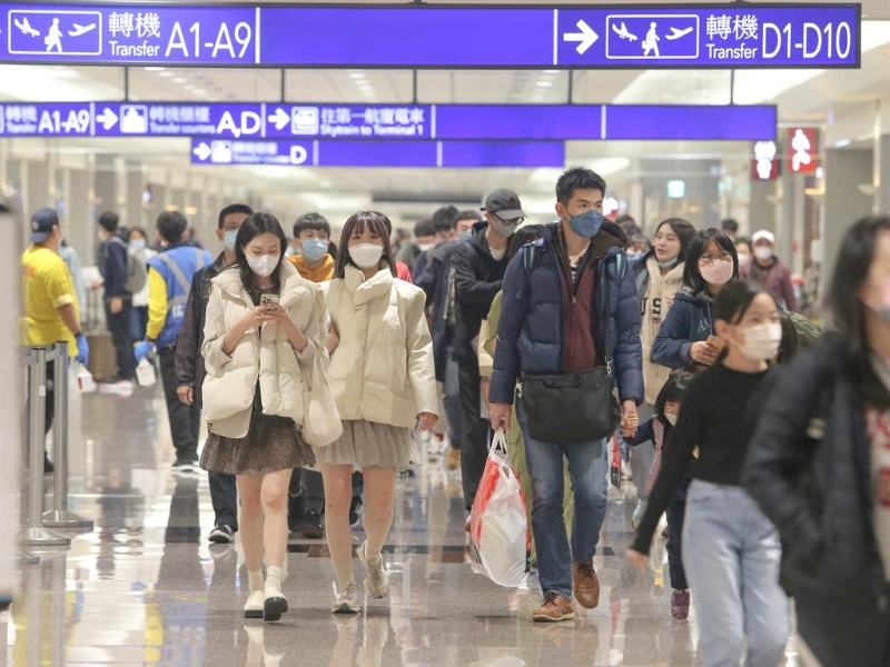 指揮官王必勝表示，自2月7日起取消大陸入境旅客唾液PCR篩檢措施。（陳麒全攝）圖片來源：臺(tái)灣中時(shí)新聞網(wǎng).jpg