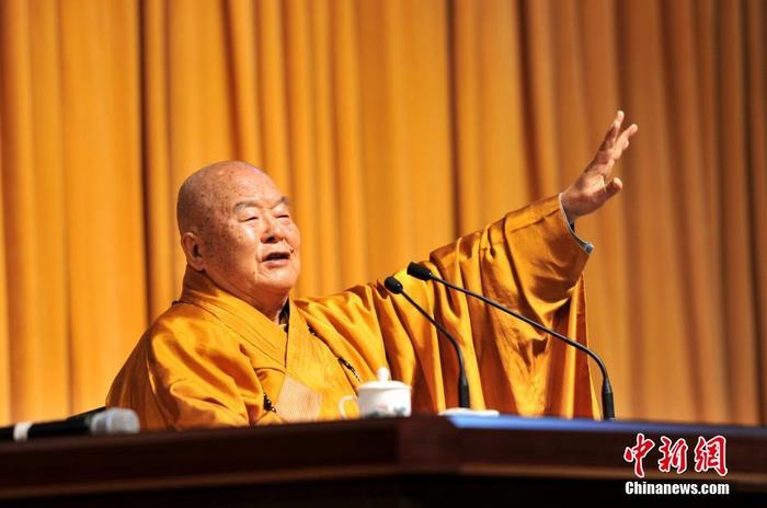 2月6日，臺(tái)灣佛光山宣布，開山宗長(zhǎng)星云大師5日下午在位于高雄的佛光山傳燈樓開山寮圓寂。(資料圖片)圖/<a target='_blank' href='/'>中新社</a>記者 呂明
