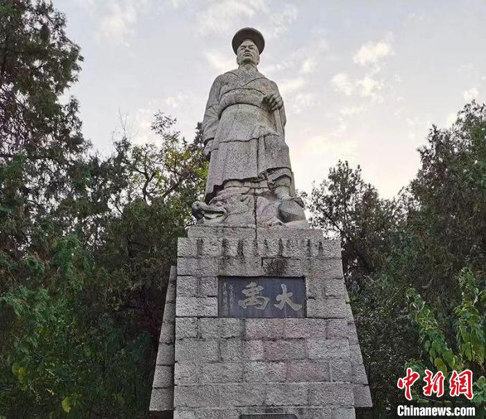 大禹像。　蚌埠市委宣傳部供圖