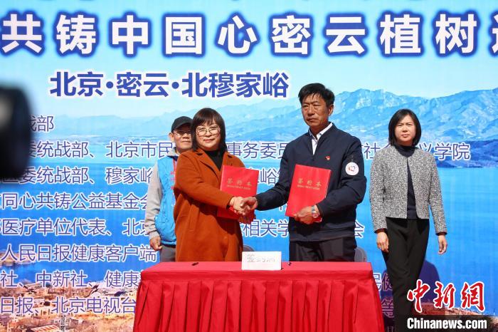 植樹、義診京郊民族村來了專家醫(yī)療隊(duì)
