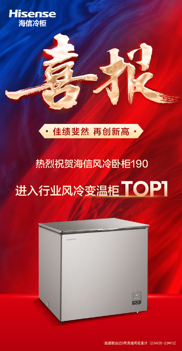 囤貨卷起來了！國產(chǎn)高性價(jià)比冷柜，首選海信190！