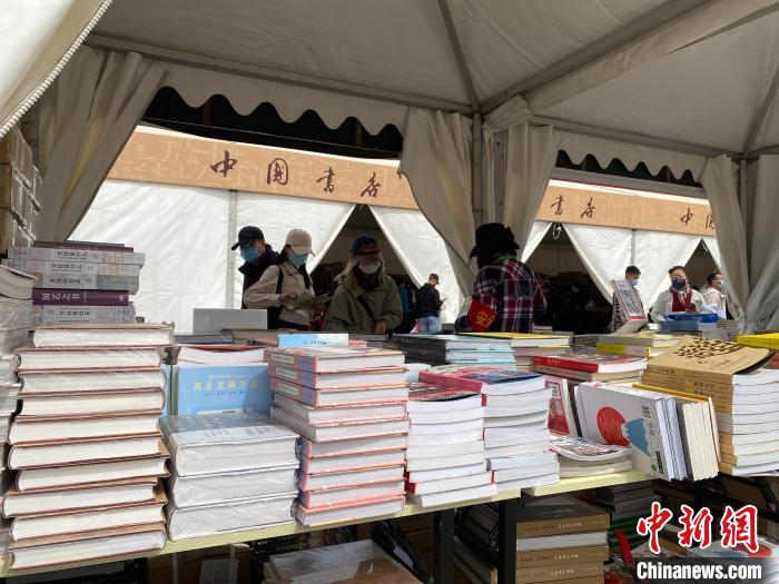 圖為2023北京書市主展場。　陳杭 攝