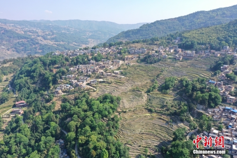 云南紅河縣梯田美景如畫(huà)