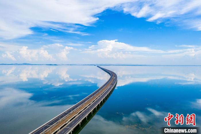 石臼湖大橋?！〗K省交通運輸廳 供圖