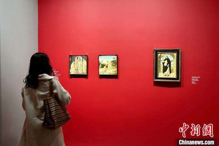 “波提切利與文藝復(fù)興”在東一美術(shù)館展出。　王笈 攝