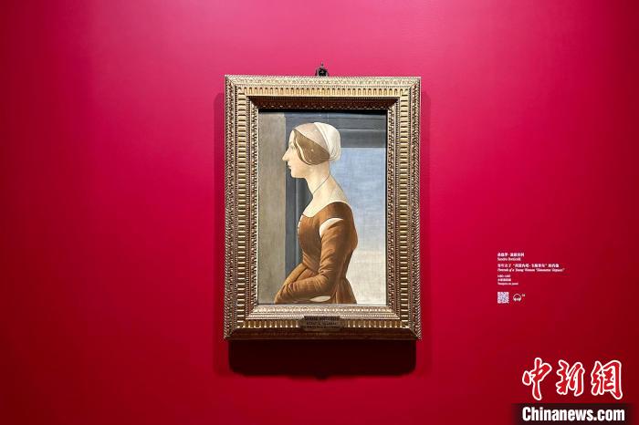 “波提切利與文藝復(fù)興”在東一美術(shù)館展出。　王笈 攝