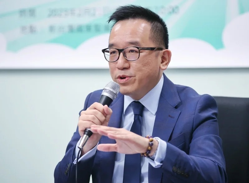 臺灣地區(qū)前領導人之子、民進黨籍高雄市議員陳致中。（圖源：臺灣“聯(lián)合新聞網(wǎng)”）