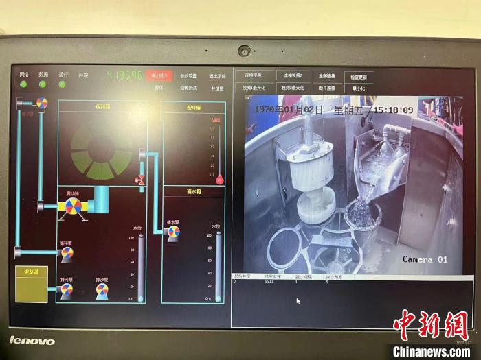智能巖屑撈洗機首次亮相柴達木盆地