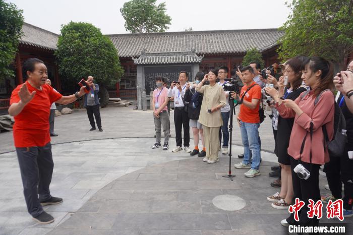 兩岸媒體走進(jìn)太極拳發(fā)源地體驗(yàn)太極文化