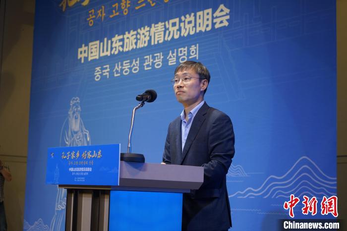 首爾市政府觀光體育局局長金英渙致辭?！⑿?攝
