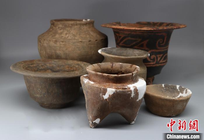 圖為大坨頭文化M75隨葬品。北京市文物局供圖