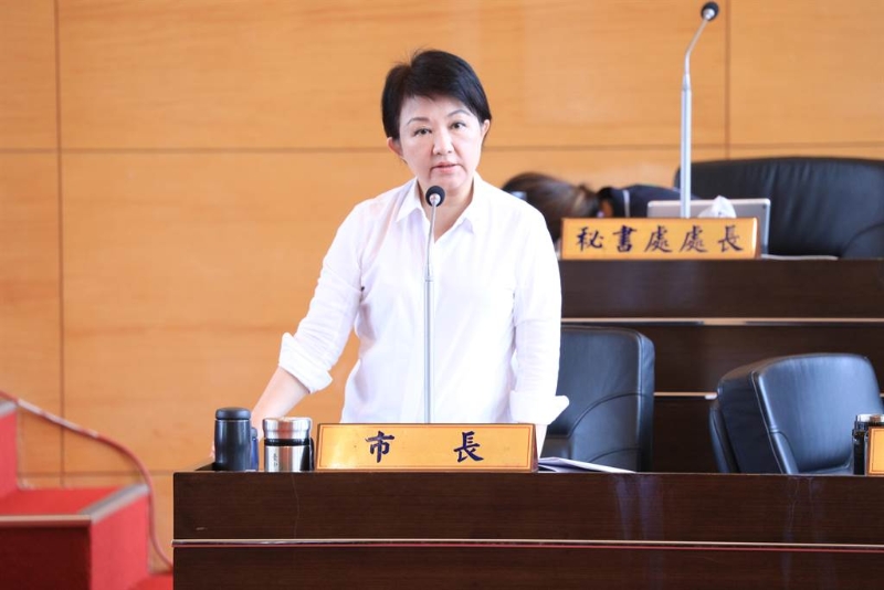 臺中市長盧秀燕。（圖源：臺灣“中時新聞網”）