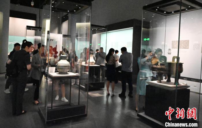 展覽現(xiàn)場。　安源 攝