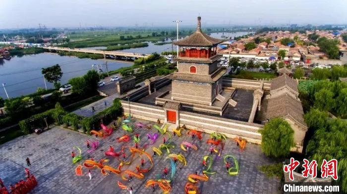 圖為勝芳古鎮(zhèn)街景。(資料圖) 邢亞南 攝