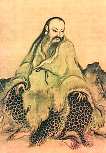 ▲伏羲畫(huà)像
