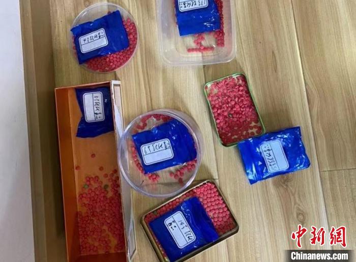 圖為：繳獲的毒品?！⊥]警方 攝
