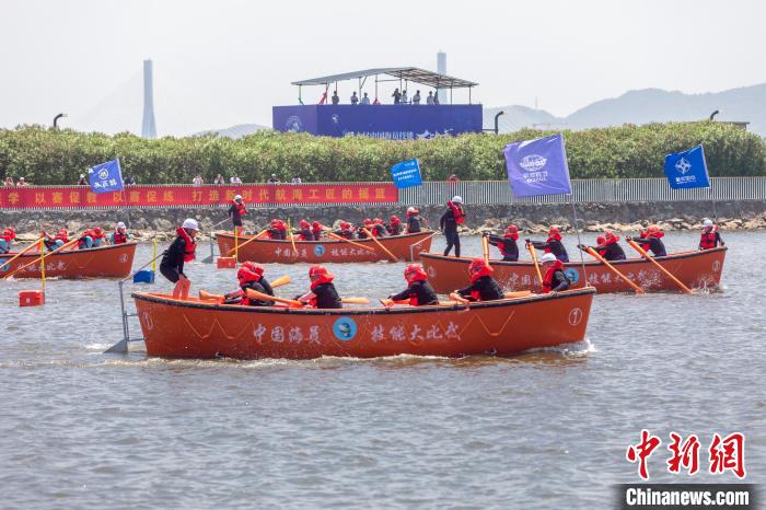 海員比武現(xiàn)場?！∪~云強 攝