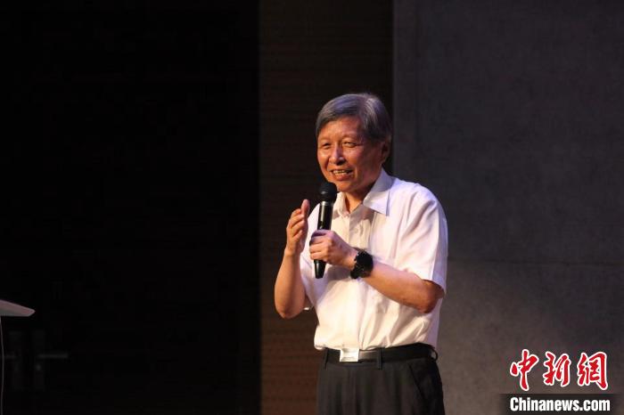 圖為西安交大王樹國致辭現(xiàn)場。　西安交通大學(xué)供圖