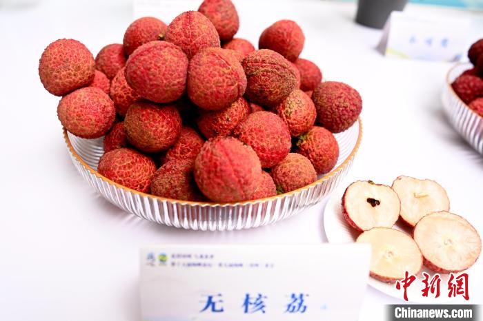 圖為無(wú)核荔?！埥鸫?攝