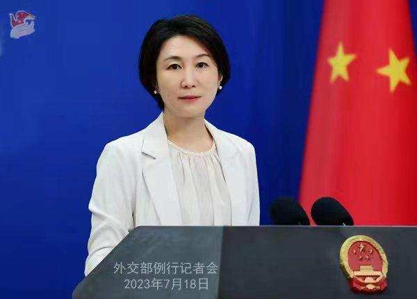 外交部發(fā)言人毛寧。薛偉 攝