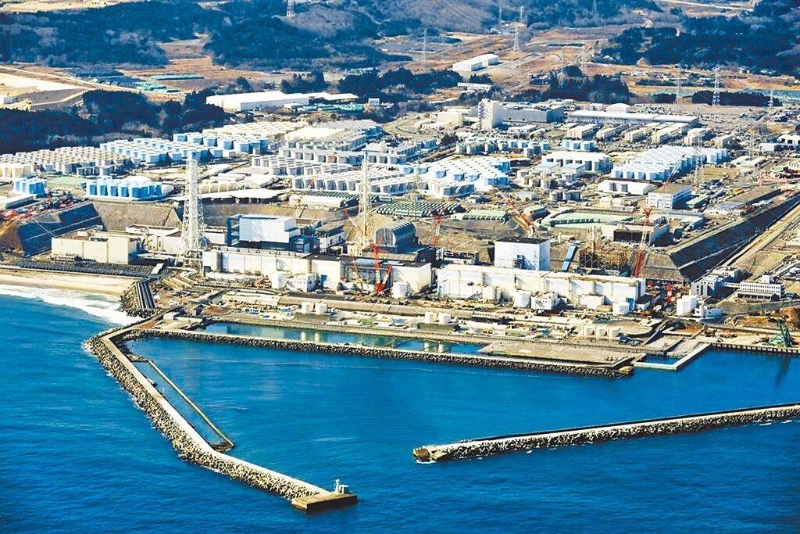 福島第一核電廠。（圖／路透社）