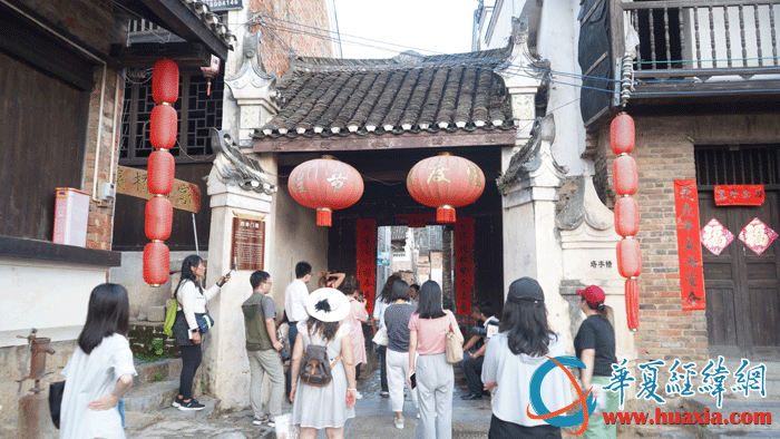 上甘棠村中的明清建筑。（攝影：虞鷹）