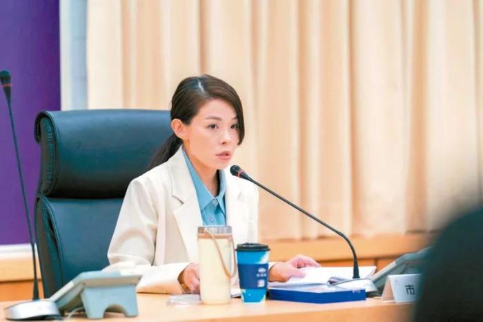臺(tái)灣地區(qū)新竹市長(zhǎng)高虹安遭民眾黨暫停黨權(quán)。圖片來(lái)源：臺(tái)灣新竹市府