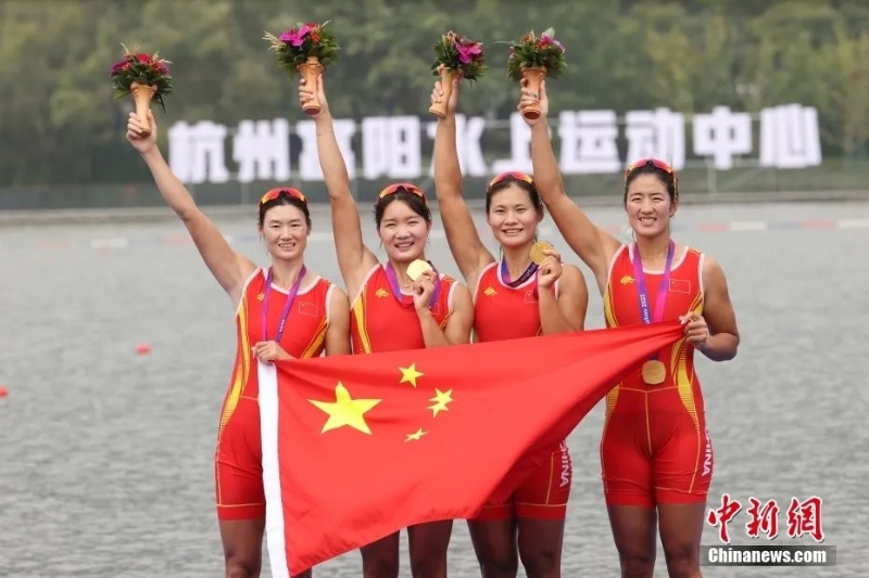 圖為中國隊?wèi)c祝勝利。<a target='_blank' href='/'>中新社</a>記者 湯彥俊 攝
