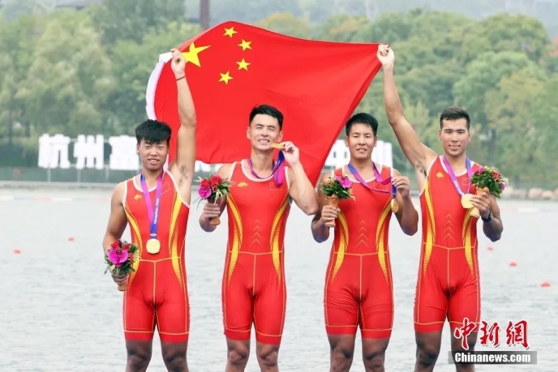 圖為中國選手慶祝勝利。<a target='_blank' href='/'>中新社</a>記者 湯彥俊 攝
