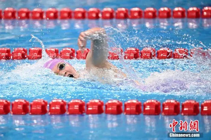圖為李冰潔在比賽中。<a target='_blank' href='/'>中新社</a>記者 王東明 攝