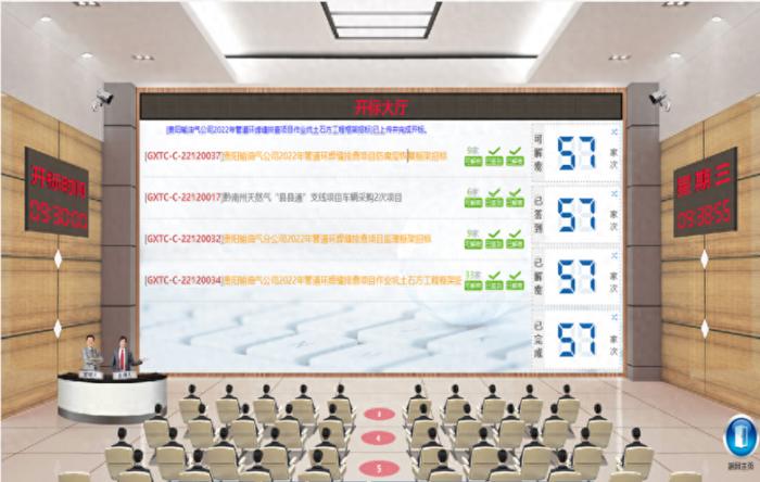 電子交易平臺網(wǎng)上開標大廳