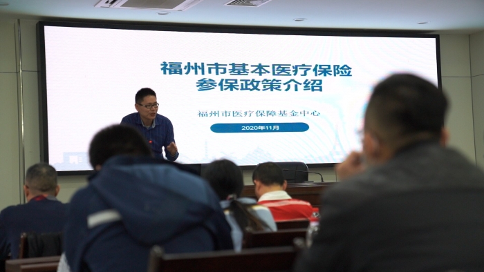 陳栢叡做科普講座。本人供圖