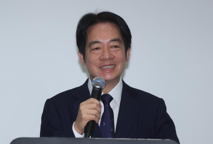 臺(tái)灣地區(qū)領(lǐng)導(dǎo)人選舉民進(jìn)黨參選人賴清德。 圖片來(lái)源：臺(tái)灣《聯(lián)合報(bào)》