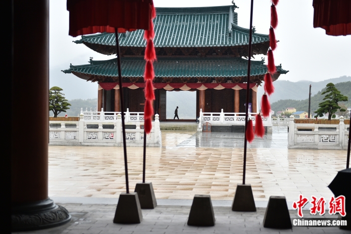 圖為朱子文化園。<a target='_blank' href='/' >中新網(wǎng)</a>記者 李駿 攝