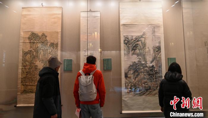 “千峰翠色——院藏青綠山水繪畫展”在沈陽(yáng)故宮開展