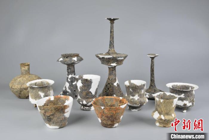 城河遺址出土的部分器物。國(guó)家文物局供圖