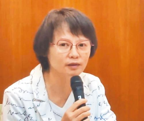 臺(tái)北第一女子高中語文老師區(qū)桂芝。 圖片來源：臺(tái)灣“中時(shí)新聞網(wǎng)”.jpg