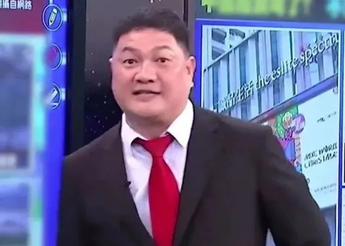 臺灣名嘴邱敏寬。（圖源：環(huán)球網(wǎng)）