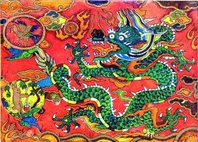 版畫(huà)賀年 甲辰祥瑞