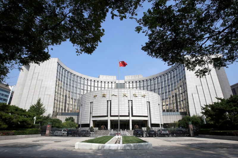 中國人民銀行。（圖源：路透社）