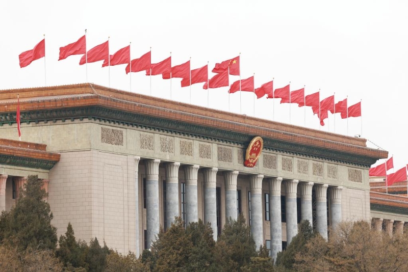 3月4日，中國(guó)人民政治協(xié)商會(huì)議第十四屆全國(guó)委員會(huì)第二次會(huì)議在北京人民大會(huì)堂開(kāi)幕。（圖源：新華社）