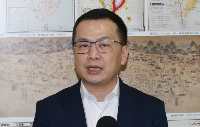 國(guó)民黨立委羅智強(qiáng)。（資料照,姚志平攝）