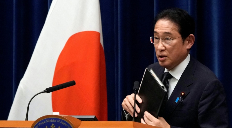 日本首相岸田文雄。（圖源：路透社）