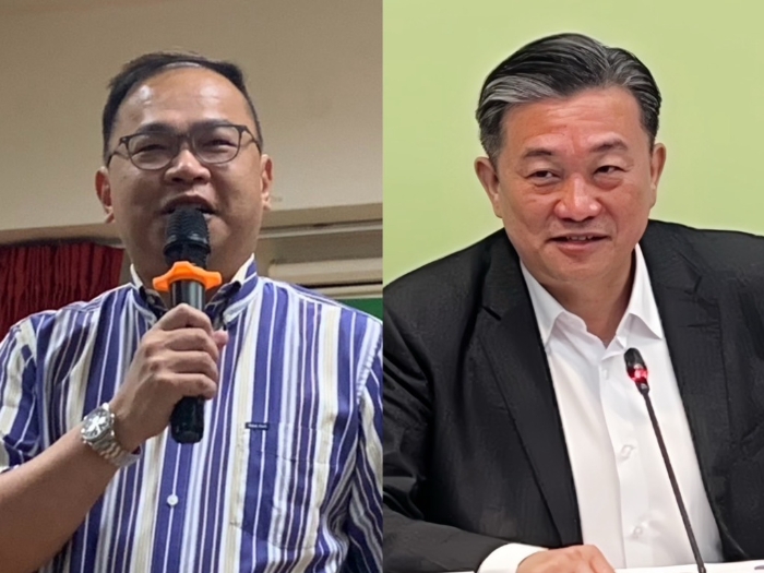 民進(jìn)黨政策會執(zhí)行長王義川（左）、民進(jìn)黨立委王定宇（右）近日批劉德華引發(fā)爭議。（合成圖／中時資料照）